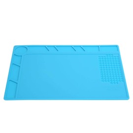 Watch Repair Mat Anti-Static 35x25cm Soft Rubber Watchmaker Soldering Organizer