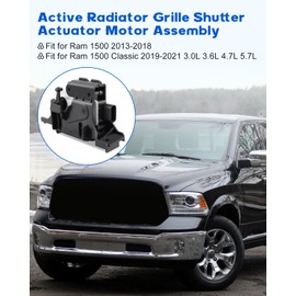 Active Grille Shutter Motor Fit for Dodge RAM 1500 2013 2014 2015 2016 2017 2018, for RAM 1500 Classic 2019 2020 2021