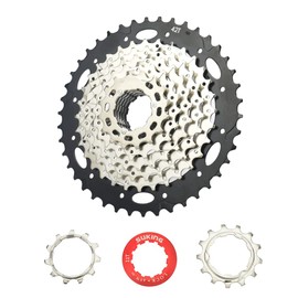 CYSKY 8 Speed Cassette 11-42T MTB 8 Speed Cassette for Mountain Bike, Road Bike, MTB, BMX, SRAM, Shimano