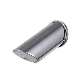 Nuie Valve A3557 Commercial ǀ Modern Bathroom Concealed Anti-Vandal Fixed Shower Head, 63mm x 63mm, Chrome, Set of 3 Pieces