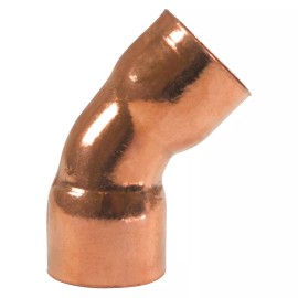 Appli Parts AP-C03445 45 Degree Elbow Short turn 3/4 in Copper pipe fittings CxC