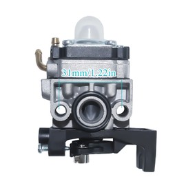 Atunee 4 Stroke Carburetor Gasket Kit for Honda GX25 GX25N GX25NT HHT25S with Prime Bulb Fuel Line Grommet Replace 16100-Z0H-825 16100-Z0H-053