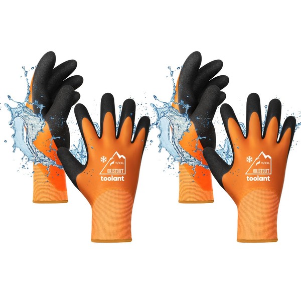 OriStout Waterproof Winter Work Gloves for Men and Women, Touchscreen,