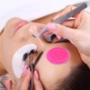 Pack of 20 Eyelashes Glue Pad Plastic Shape Glue Pad
