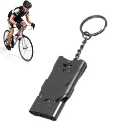 Hiking Whistle | Safety Whistle with Keyring - Portable High Decibel Whistle, Survival Gear for Outdoor Sports, Camping, Hiking, Boating