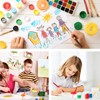NBEADS 20 Pcs Plastic Paint Cups, No Spill Palette Cups