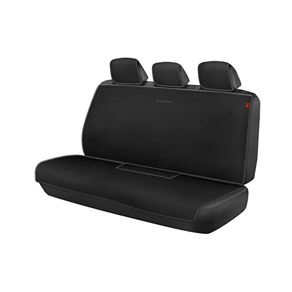 Sharper Image Antimicrobial Car Seat Cover for Rear Bench Seats