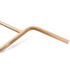 KHE BMX Handlebar 9 Inch Gold Ribbed Clamp Only 812
