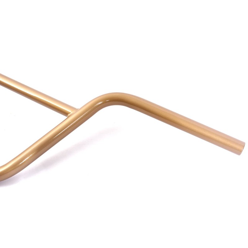 KHE BMX Handlebar 9 Inch Gold Ribbed Clamp Only 812