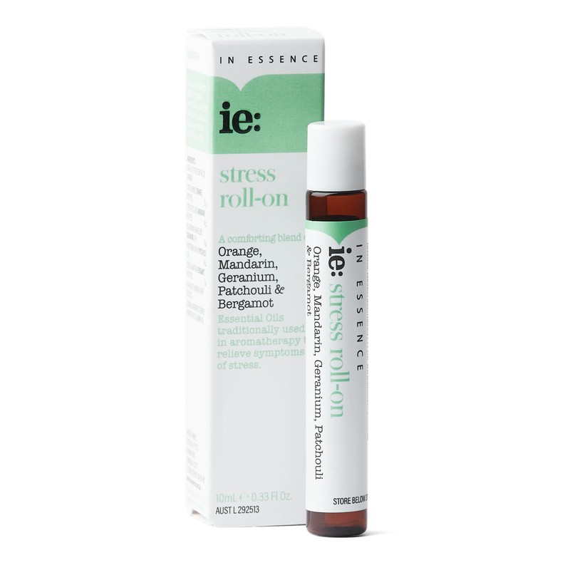 In Essence ie: Stress Essential Oil Roll On 10mL