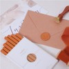 UNIQOOO Rust Orange Sealing Wax Sticks for Wax Seal Stamp