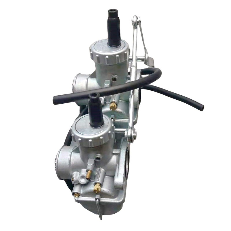Autu Parts CB200 Carburetor Dual Carb Assy Set, Compatible with