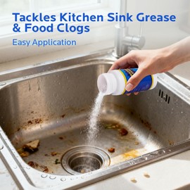 Powerful Drain Cleaner Powder for Home Plumbing Maintenance