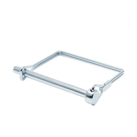 YIAOSUA 25081 Extended Square Safety Coupler Pin 1/4" x 2-3/4" Square Shaft Locking Pin Fits Farm Trailers Lawn Garden