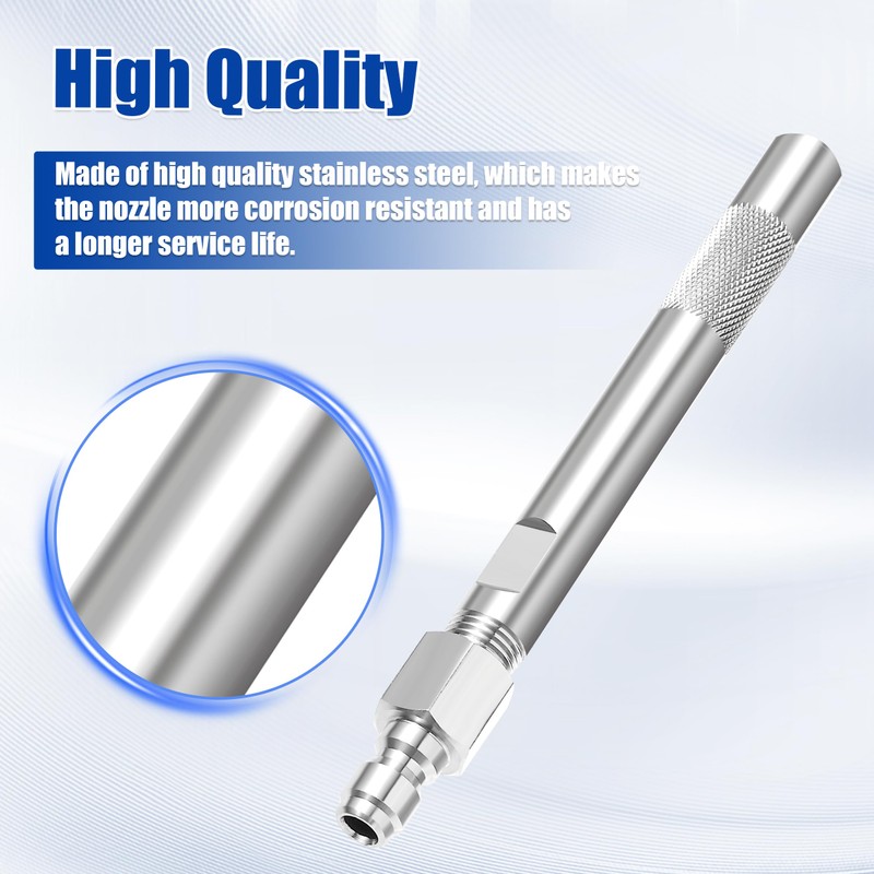 JOEJET Pressure Washer Long Range Chemical Nozzle, Shooter Tip for