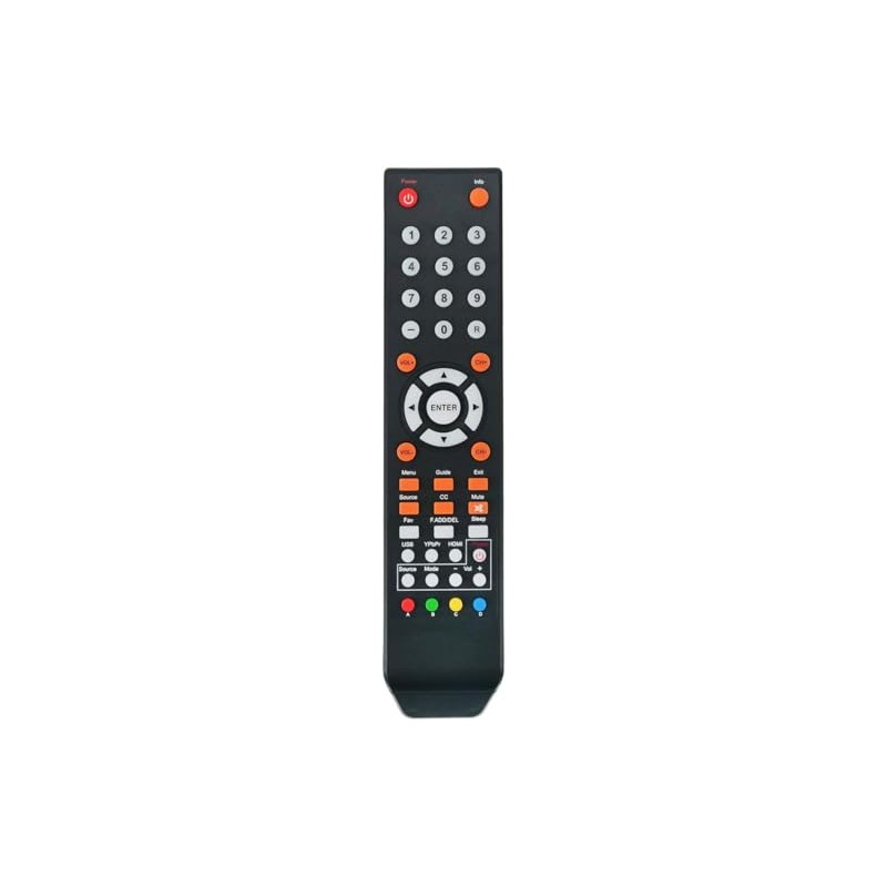 Econtrolly 8142026670003C Replaced Remote Control fit for Sceptre E325BV-SR U508CV-UMKR