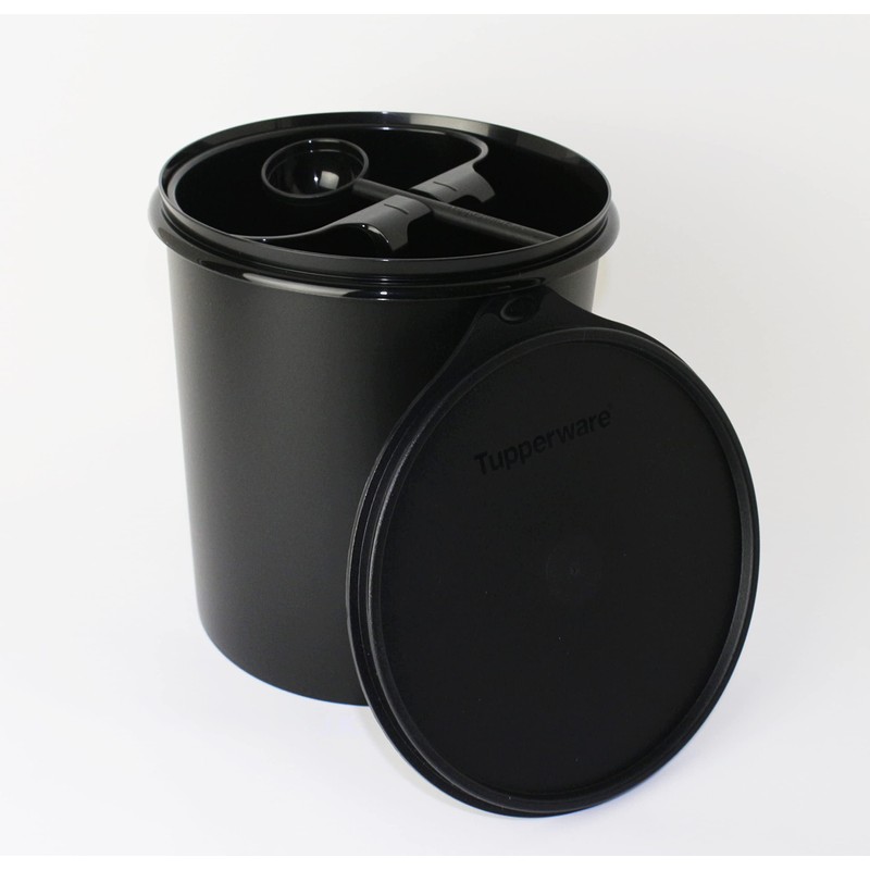 TUPPERWARE Coffee House Coffee Container Coffee Storage Box + Spoon