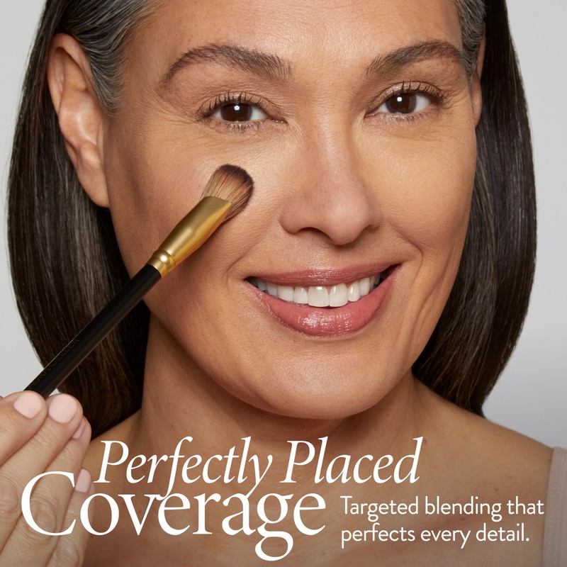 LAURA GELLER NEW YORK Angled Precision Concealer Brush - Professional