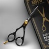 LEFT HANDED Razor Sharp Mustache & Beard Scissors - 5.5"