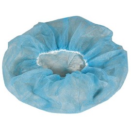 Bouffant Cap, PP, 21 in, Blue, PK1000