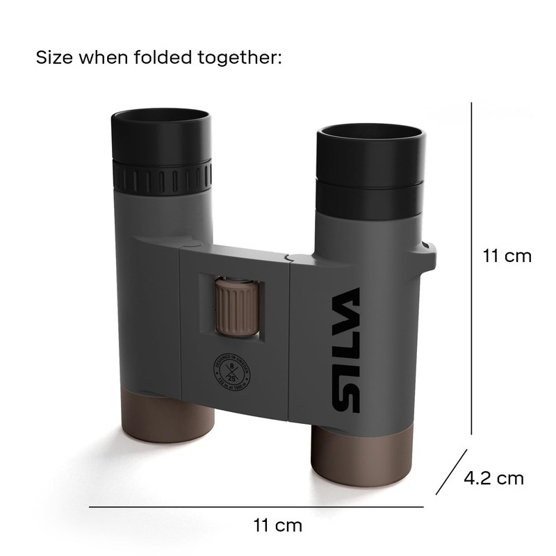 Silva Small Binoculars for Adults - Scenic 8-8x25 - Foldable