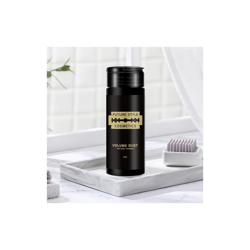 Future Style Cosmetics Volume Dust Texture Powder, 25g, Black
