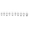10pcs Watch Clap Buckle Folding Watch Strap Clasp Buckle Watch