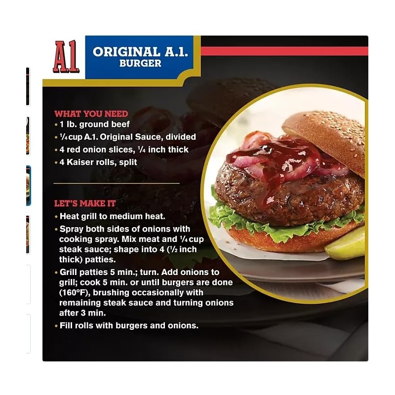 A-1 Steak Sauce - 2/15oz bottles