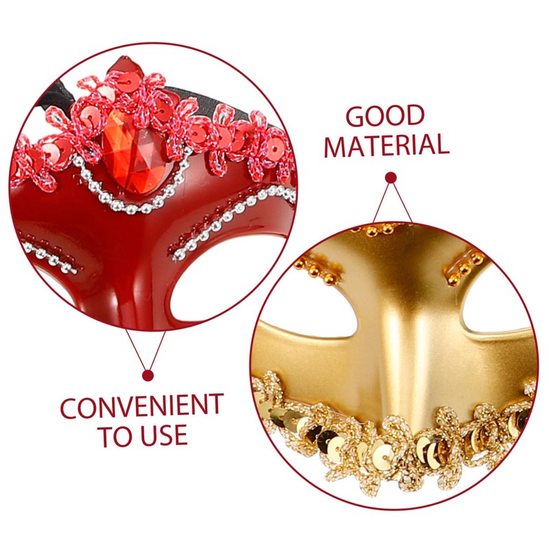 KONTONTY Festival Children Mask Dance Mask for Boys and Girls