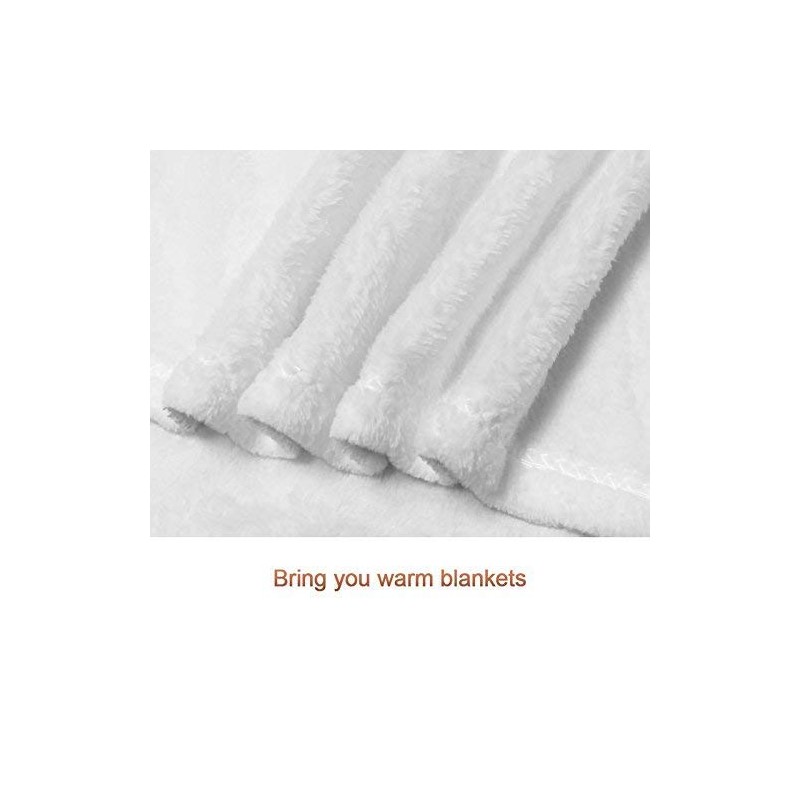YISUMEI Fluffy Blanket 135 x 200 cm Soft Flannel Fleece