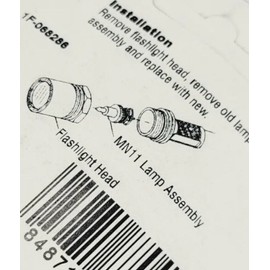 SureFire Model MN11 Lamp Assembly M3 M961 M962 Flashlight 225 Lumens Bulb