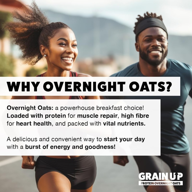GRAIN UP Choconut Brownie, Overnight Oats, 300 g