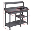 Yaheetech Outdoor Potting Bench Table Potters Benches Garden Workstation for
