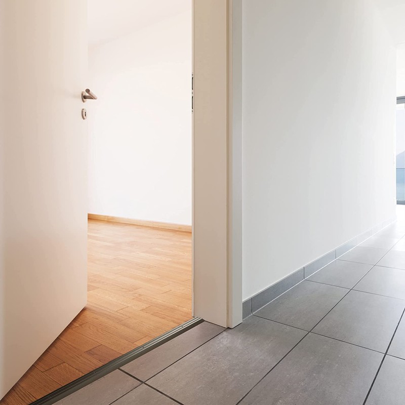 Gedotec Aluminium Transition Profile Perforated End Profile Aluminium Foot Floor