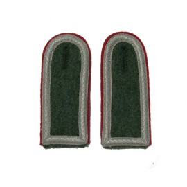 German WW2 Unterfeldwebel Red Piping on Field Grey Wool with  Matt Tress