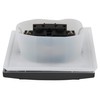 McPower Flair Protective Contact Socket, Pack of 2, Flush-Mounted IP44,