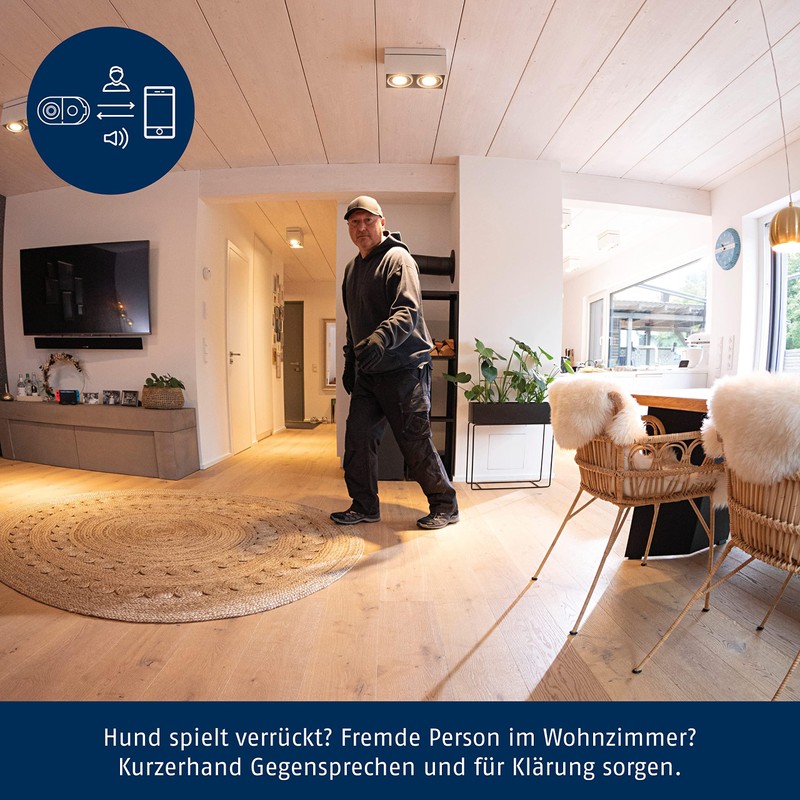 ABUS WiFi Surveillance Camera - Privacy Indoor Camera PPIC31020 -