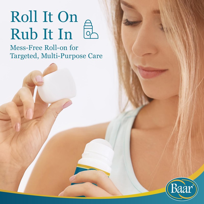 Baar Products - Castor Oil Roll-On 3 oz [Health and