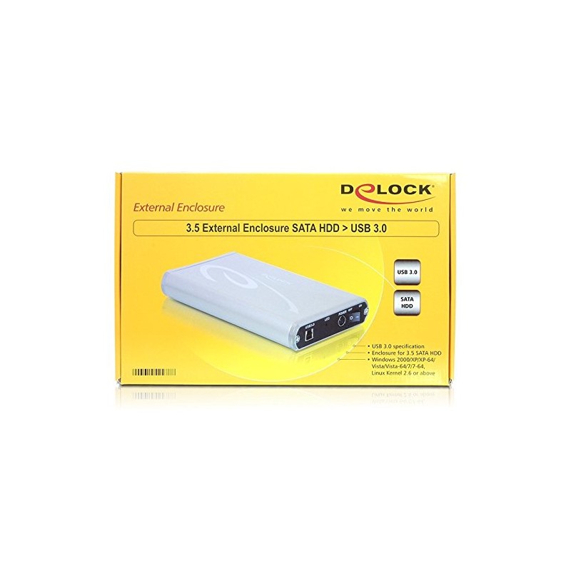 DeLOCK Ext. 2,5 SATA HDD=>USB, 42478