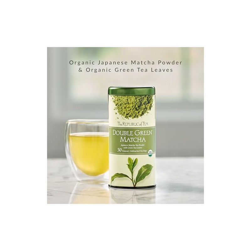 The Republic of Tea Polvo orgánico para té matcha