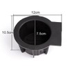CROSSDESIGN 2 Pcs Front Console Cup Holder Insert Liner Compatible