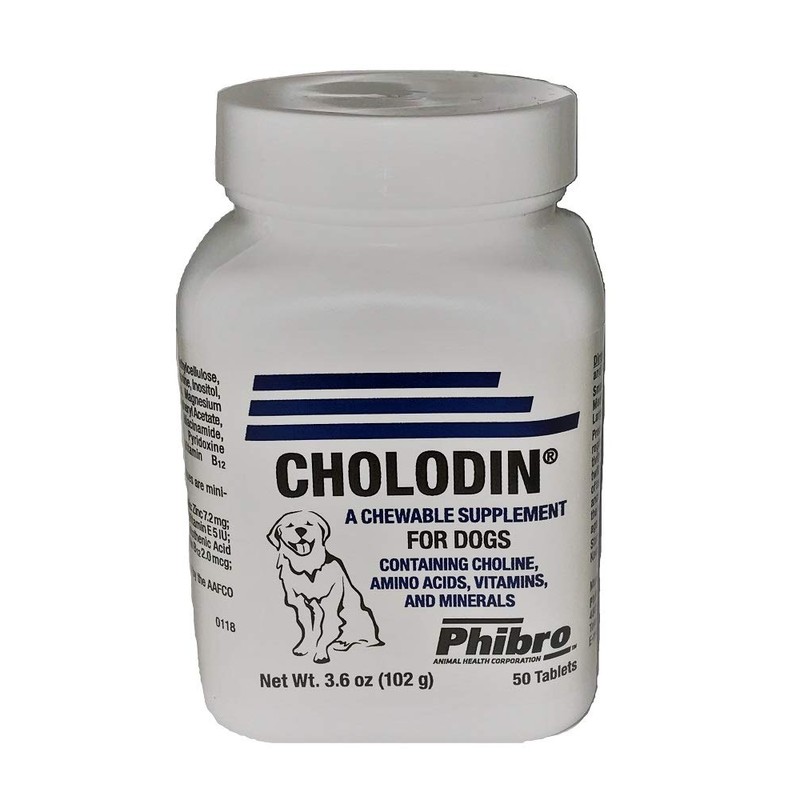 Cholodin Canine 50 Chewable Tablets