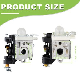 Cynkpeg PB250 Carburetor & Air Filter for Echo PB250LN PB-250 ES-250 Leaf Blower, A021003661 Carburetor for Echo PB-250LN RB-K106 Blower with Fuel Line Fuel Filter Spark Plug Replace for ECHO RB-K106