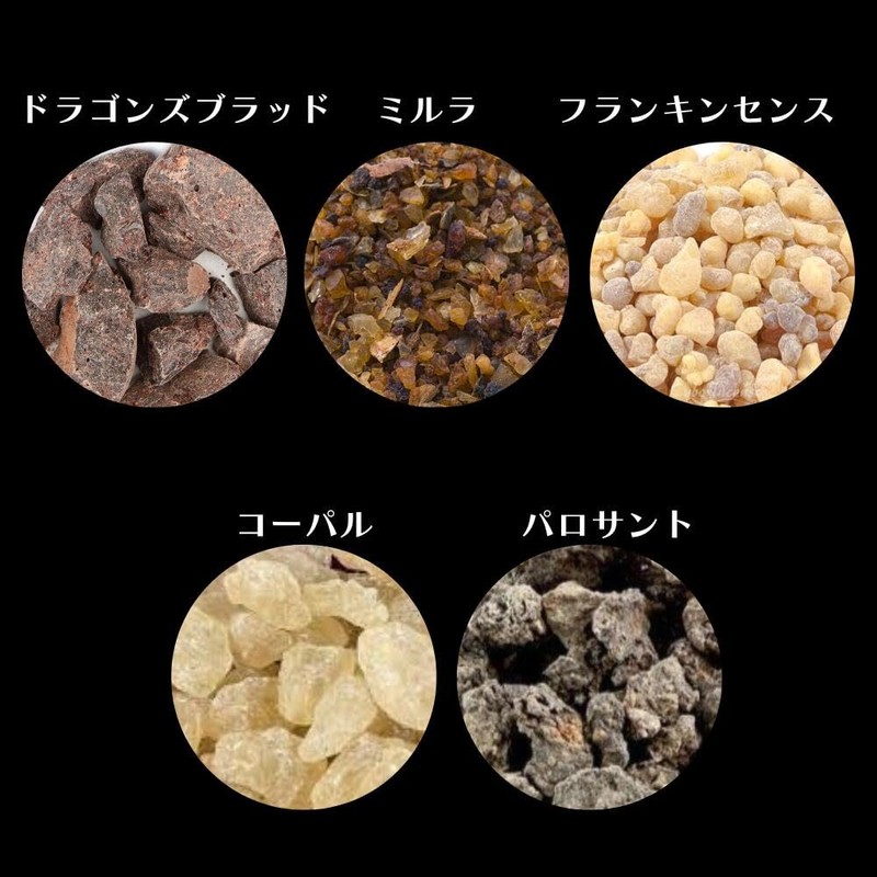 Resin Incense Start Kit Resin Banner Incense Frankincense Myrrh Copal