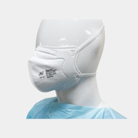 SECURE PLUS N95 mask breathable filtration efficiency ≥ 95% particulate respirator dustproof disposable mask anti PM2.5 (10, White) (White)