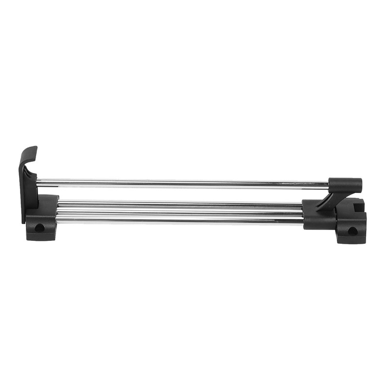 HAOHIZE Pull Out Clothes Rail, Steel Extendable Closet Rod, Adjustable