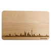 Bread Board Germany Skyline | Beech Breakfast Board | Wooden