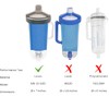 Swimables Heavy Duty Inline Leaf Canister for Pool Vacuum -