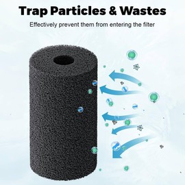 12 Packs Pool Robot Foam Brush Robot Tail Foam Brush Foam Brushes for Polaris 180, 280, 360, 380, 480, 3900 Sport