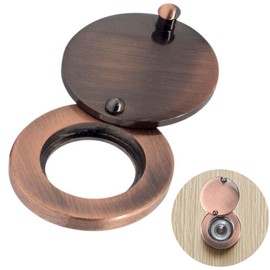 PAVIKE Doorscope Cover Keyhole Cover Entryway Security Peephole Cover Easy Installation, Anti-Theft Door Cat Eye Cover, Anti-Peephole Cover, Perfect for Home, Office, Hotel Peephole Prevention Cover